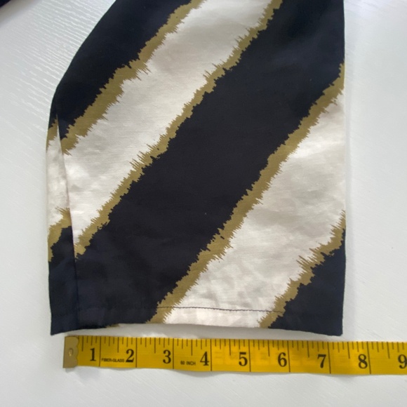 Masai Copenhagen Pai Striped Relaxed Fit High Rise Trousers Size Medium - Picture 12 of 12